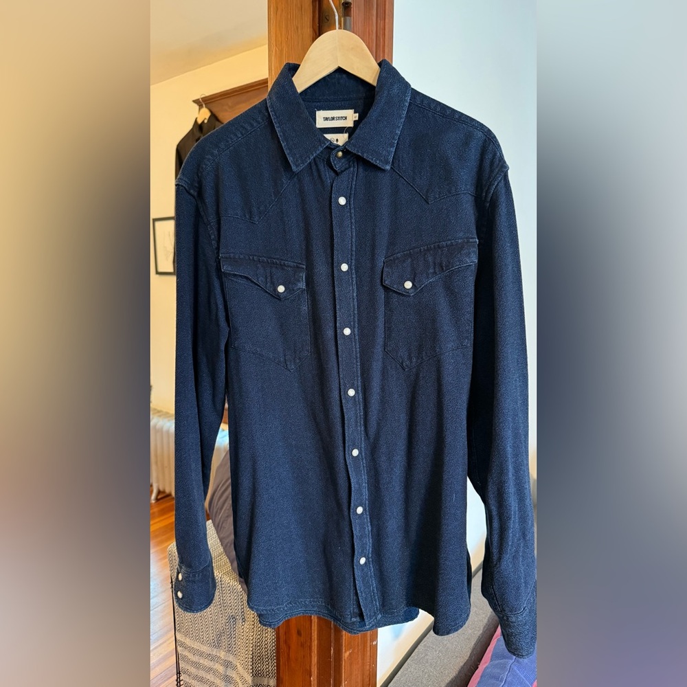 Huckberry x Taylor Stitch Western Indigo Shirt